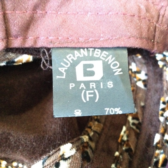 Laurant Benon Paris Cloche hat Brown - Picture 10 of 12